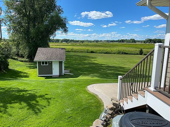 South side of the house