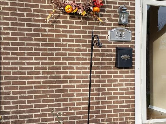 Front door, end unit