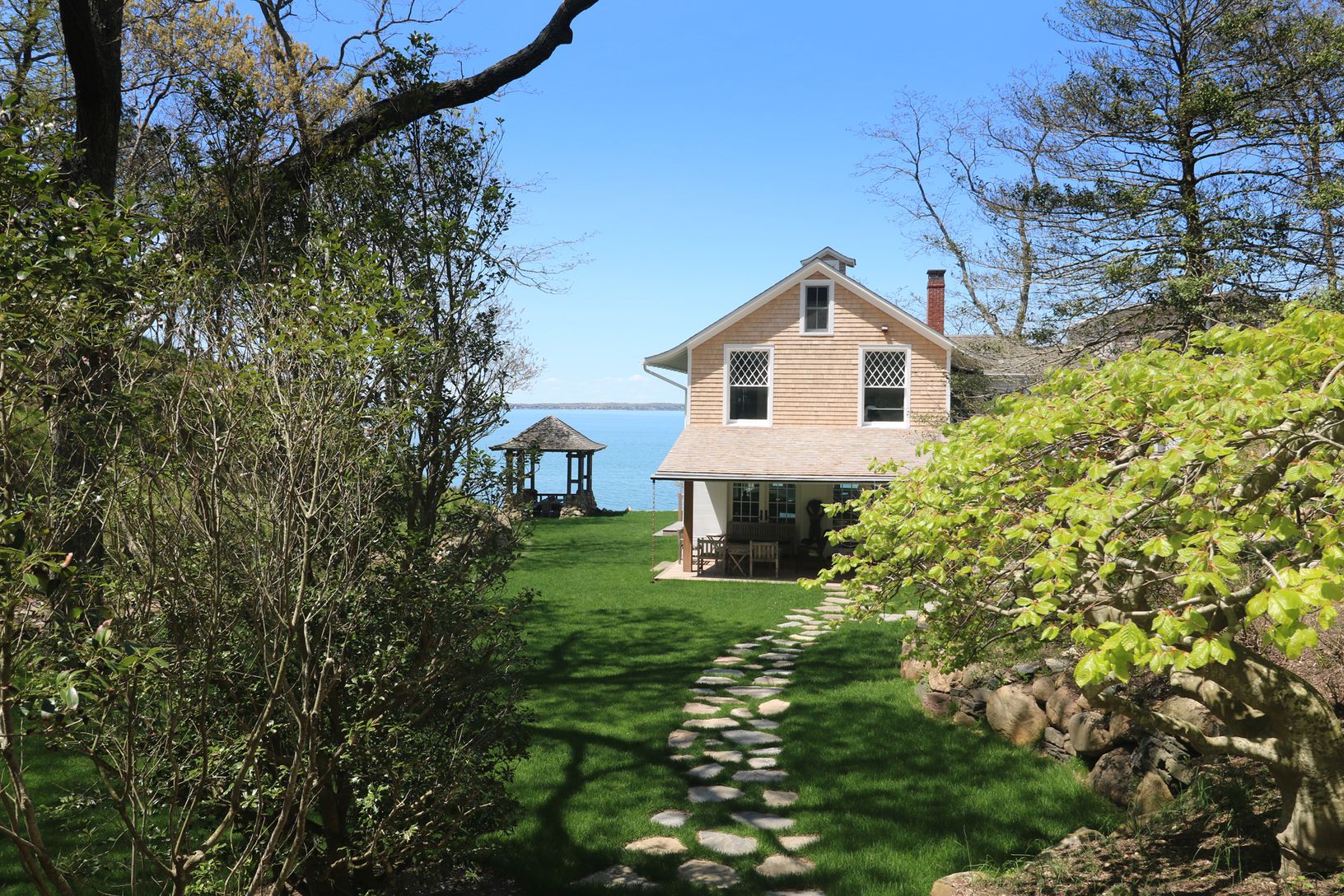  View from land side. 