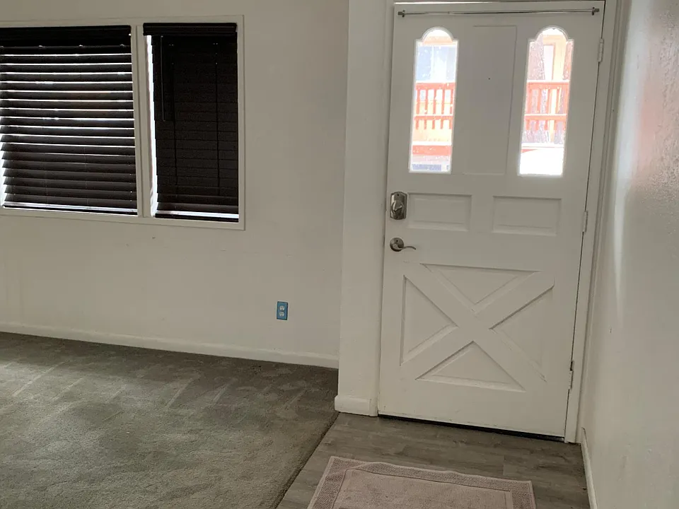 Interior entry door