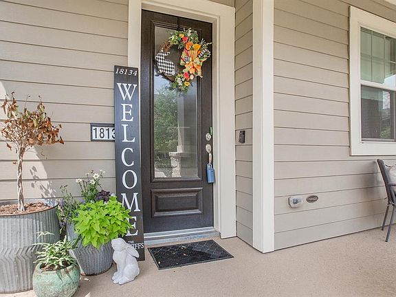 Frosted glass front door and Ring doorbell.