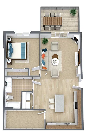 Floor plan Anna