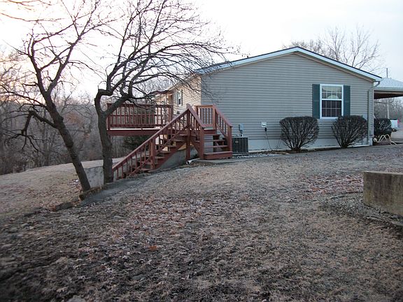 North side showing deck