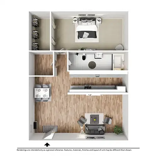 Floor plan Greenridge Apartments First Floor