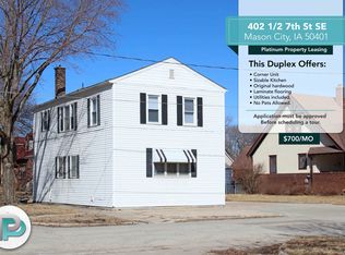 402 7th St SE #1/2, Mason City, IA 50401