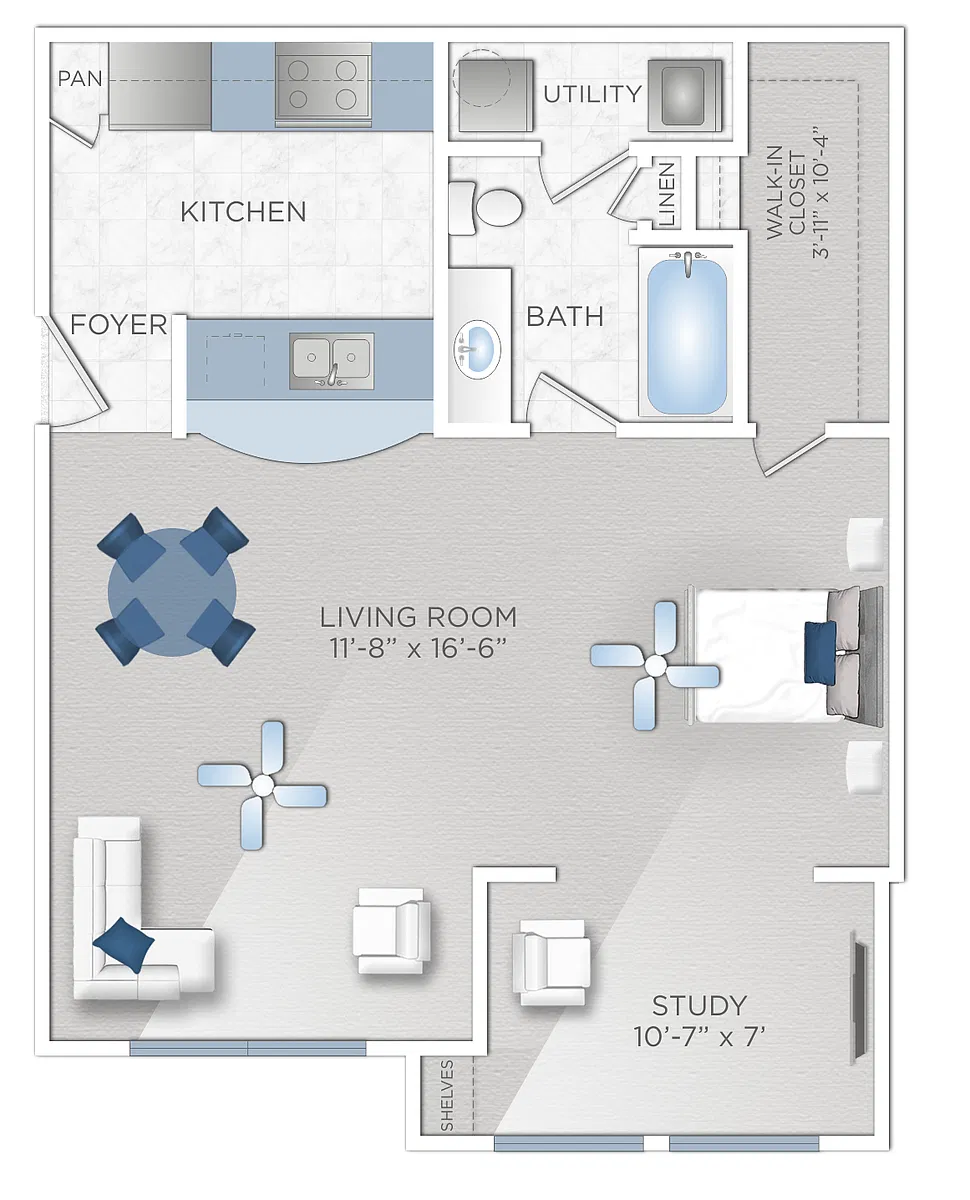 Floor plan AUSTIN (A1)