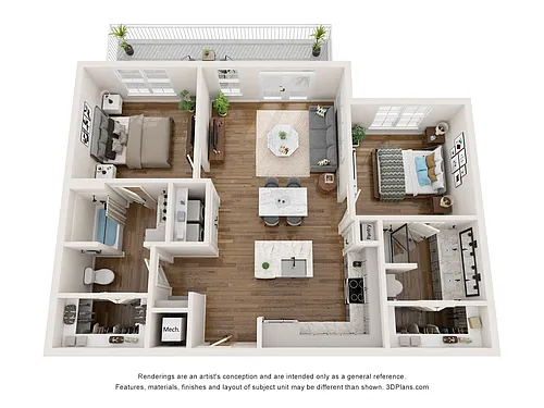Floor plan B2