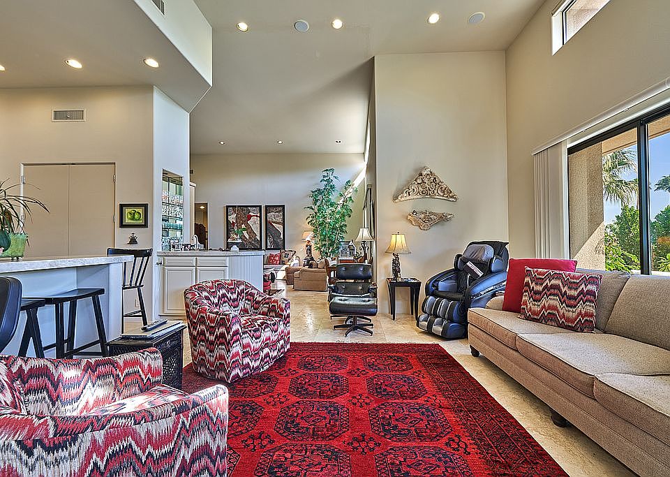 Family room off the kitchen 