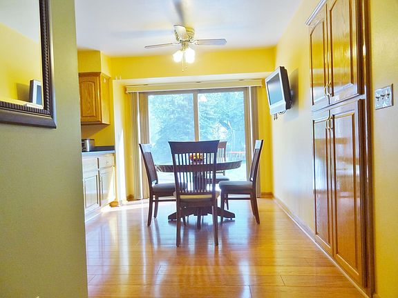 Dining room, patio door