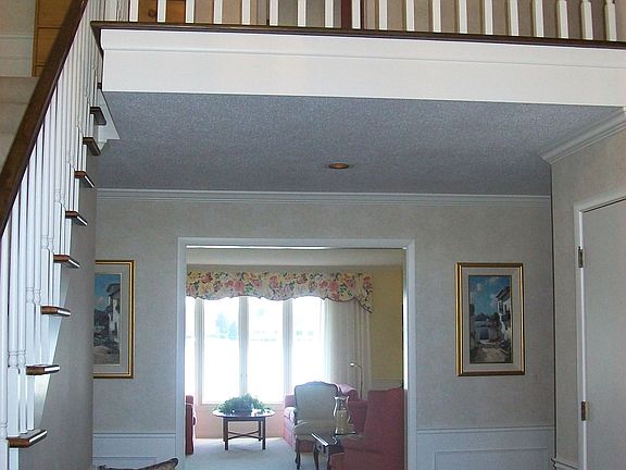 View of upstairs in Foyer