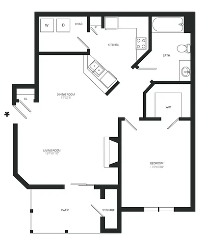 Floor plan Brook