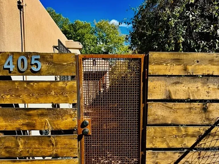 Separate entrance with private walk.