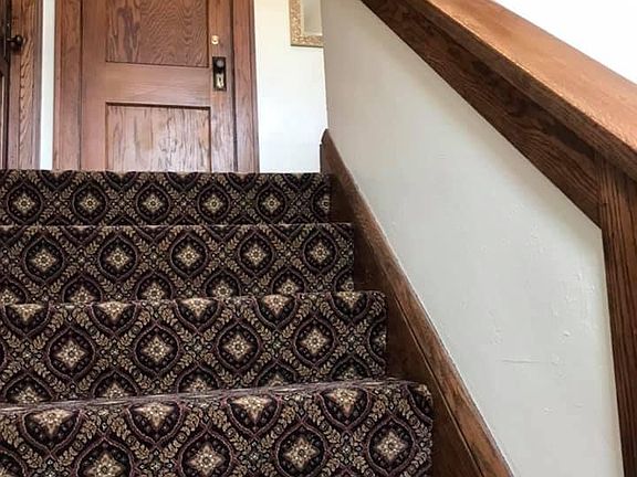 New carpeting in front entry