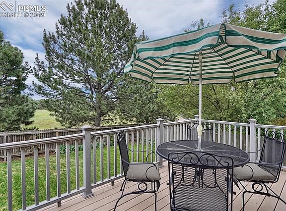 Private and maintenance free deck - enjoy moring sun and afternoon shade