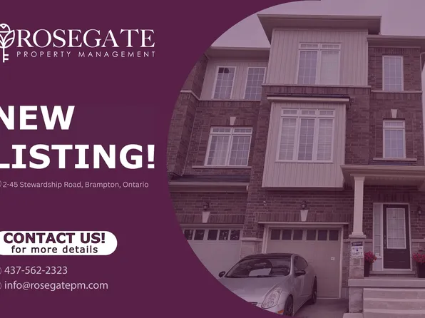 45 Stewardship Rd #2, Brampton, ON L7A 4W6
