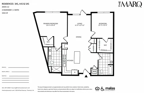 Floor plan 2B2B-A.2