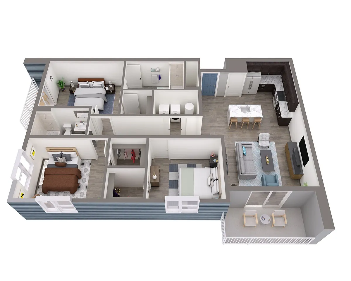 Floor plan Pewter
