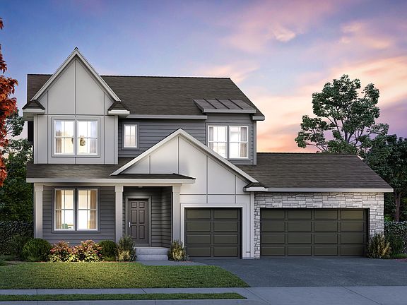 Modern French Country Elevation