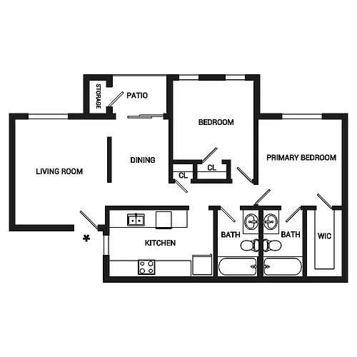 Floor plan Azalea