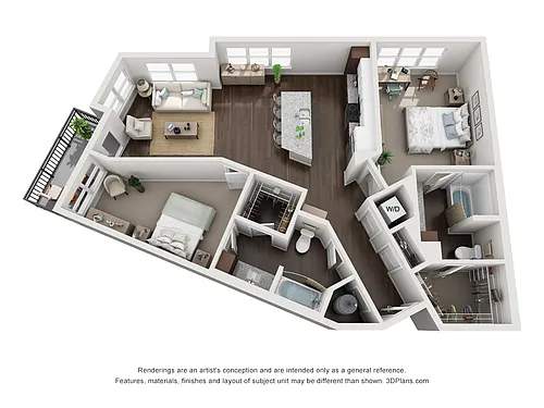 Floor plan B3a