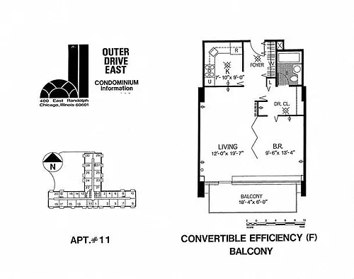 Floor plan Tier 11