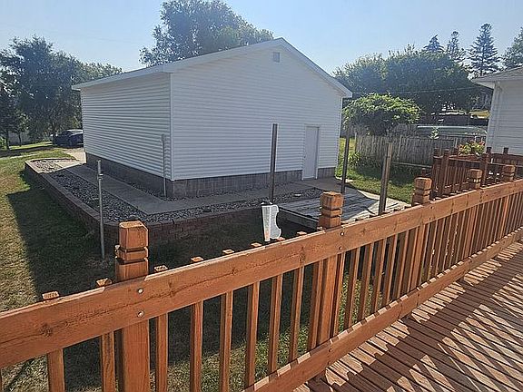 Oversized detached garage