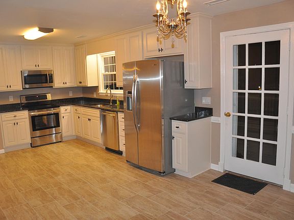 Open Kitchen and Dining area (night view)