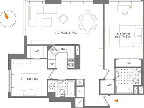 2nd image of 30 W 61st St APT 17D