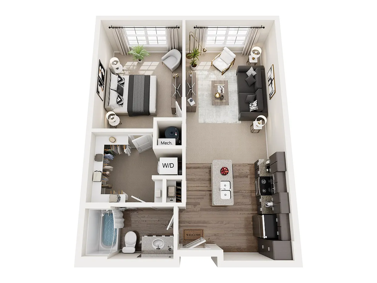 Floor plan A1