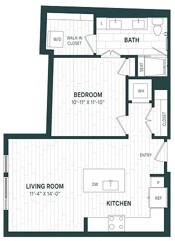 Floor plan Studio-A05c