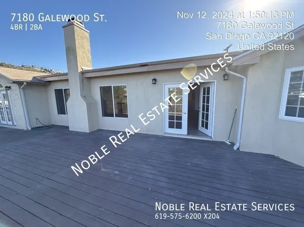 7180 Galewood St, San Diego, CA 92120