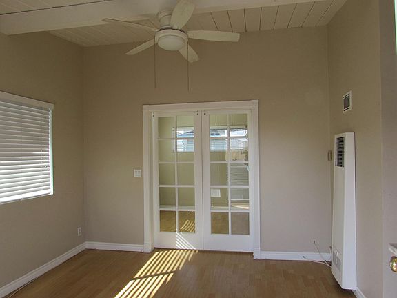 Living Area with Bedroom Slider Closed