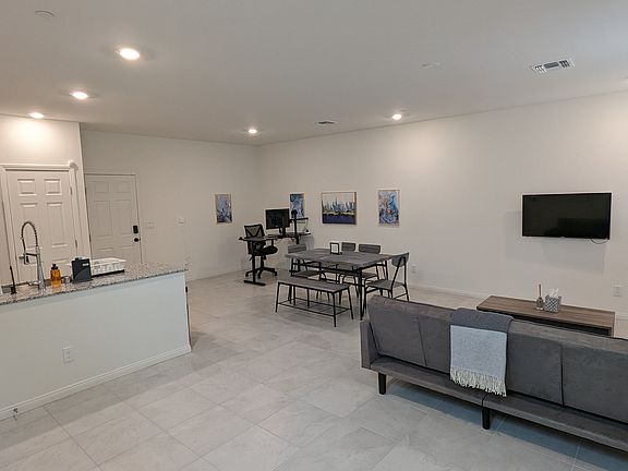 Living + Kitchen Area (Staged)