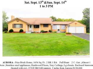15318 State Route 148, Aurora, IN 47001