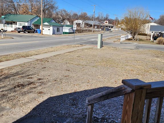 View from porch. Sits on a corner lot.