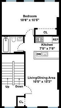 2nd image of 68 Lafayette Ave APT 3