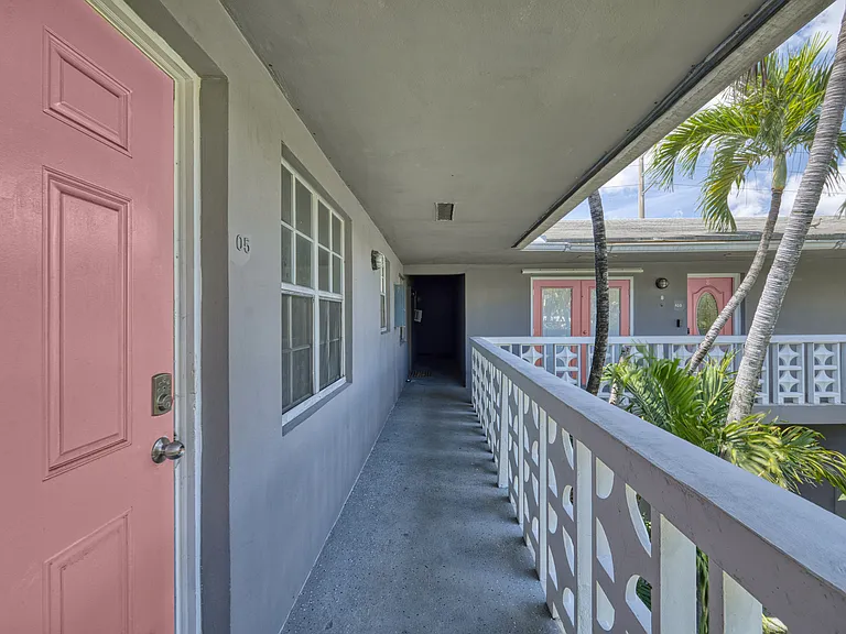 Entry is on second floor to unit