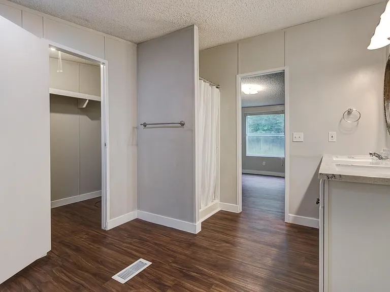 Master Bath closet and shower