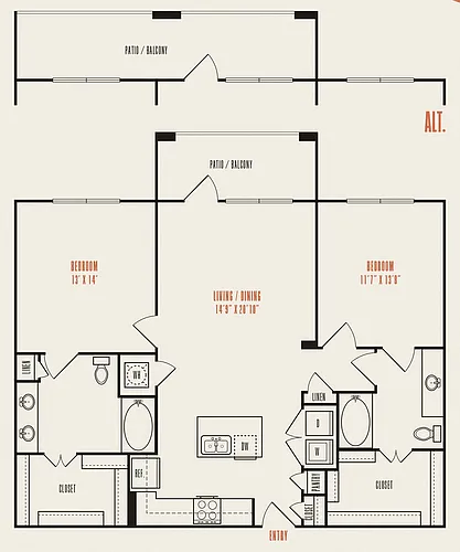 Floor plan B2B