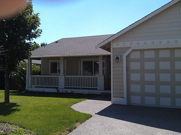 The front porch is always shaded. 