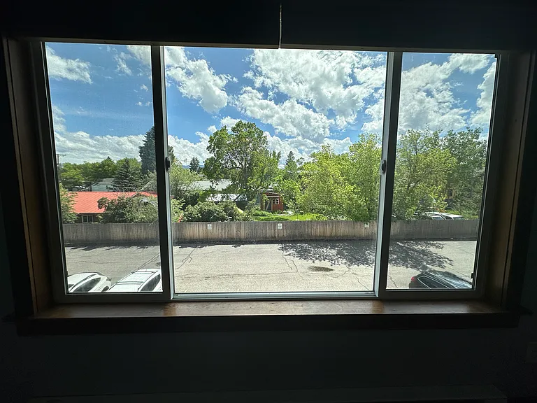 View from living room window