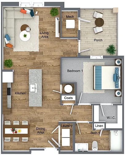 Floor plan The Bridgewater