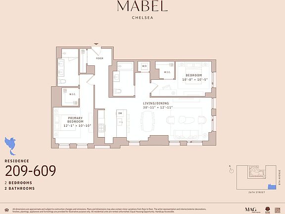 2nd image of 335 8th Ave #509