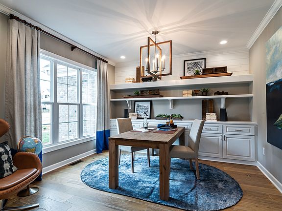 Living Room with built-ins