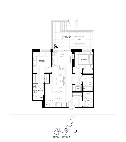 Floor plan T1-0101