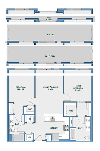 Floor plan B2