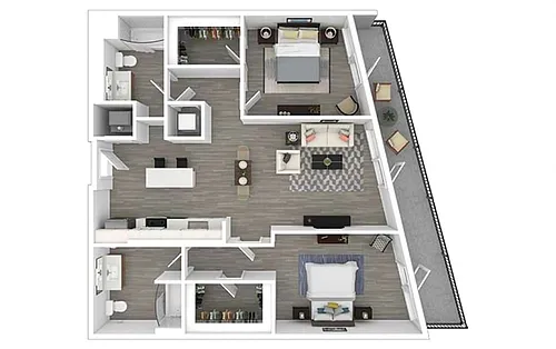 Floor plan North Bay