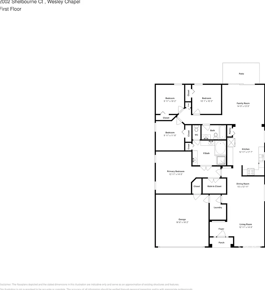 2002 Shelbourne Ct Wesley Chapel, FL 33543 — Photo 2