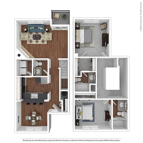 Floor plan 2x2.5 Buckley
