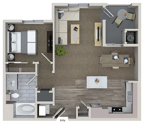 Floor plan A1a